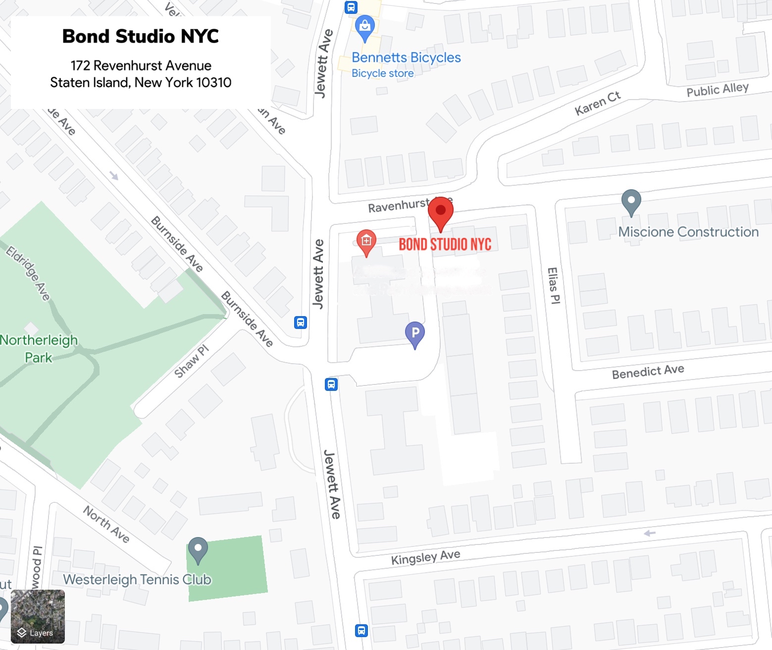 Bond Studio 172 Ravenhurst Avenue, Staten Island New York 10310